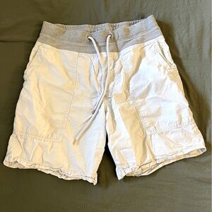 James Perse White Drawstring Shorts - Size 0 (EUC)